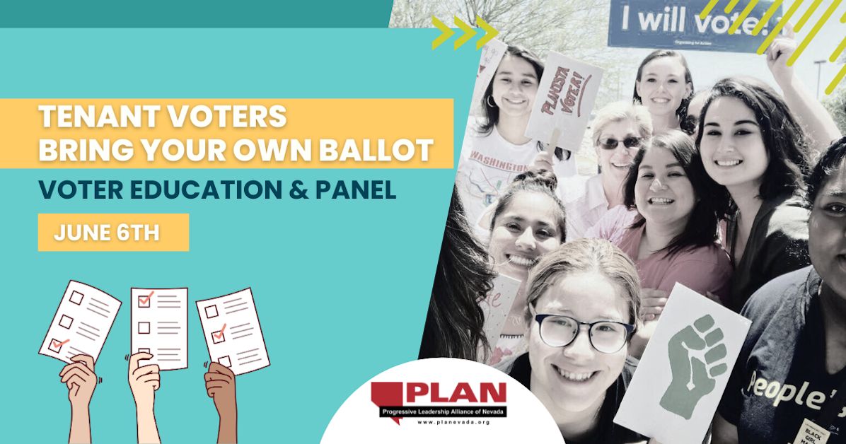 Tenant Voter Bring Your Own Ballot (June Housing Justice Meeting